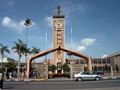 04A Kenya Parliament House Has A Large English-style Clock Tower In Nairobi Kenya In October 2000